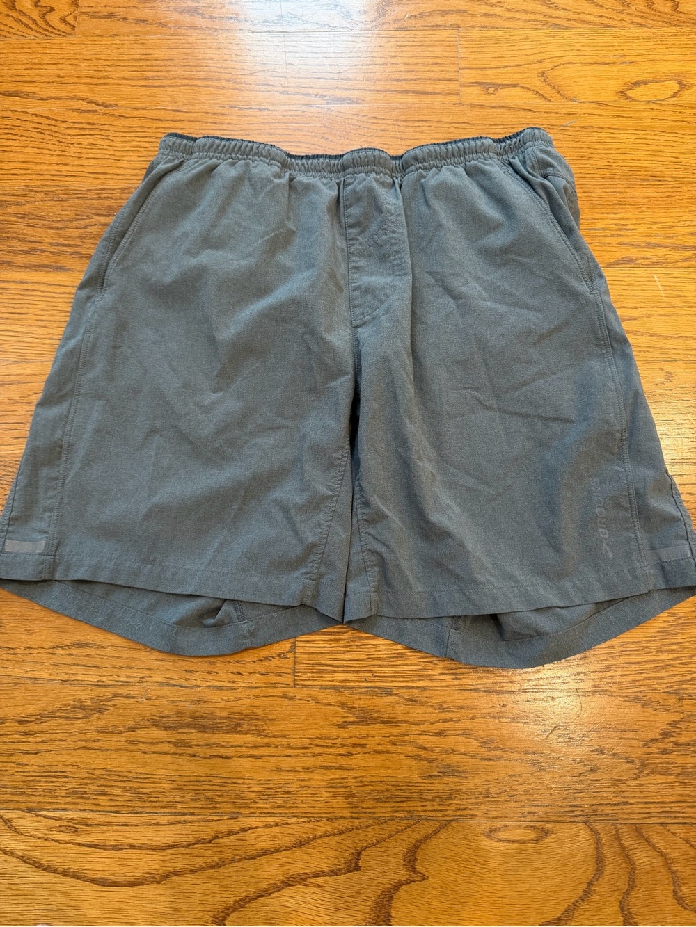 Brooks Men's Run Happy Dark Gray Athletic Running Shorts
